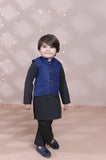 Blue  waistcoat Suit - V38