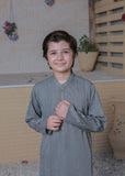 Greenish Grey Prince Coat Suit AP 012 -