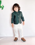Green Prince coat Suit- P14