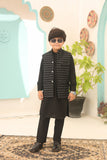 Festive black waistcoat suit EW 24