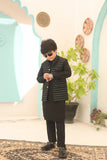 Festive black waistcoat suit EW 24