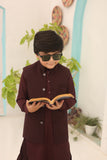 Summer brown waistcoat coat suit EW 23