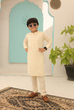 Cream kurta trouser KT 33