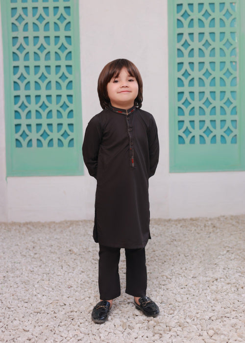 Shaved Brown Kurta Trouser KT 64