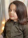 Arsenic Grey Kurta Trouser KT 72