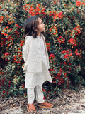 White Waistcoat Suit -EW 50