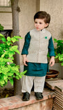 White Waistcoat Suit -EW 50