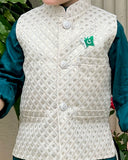 White Waistcoat Suit -EW 50