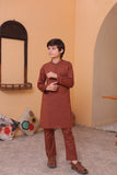 Rust Kurta Trouser-AH 020 -