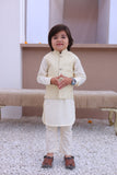 Off White Waistcoat Suit EW36