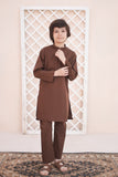 Wood Brown Kurta Trouser KT 22