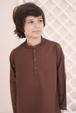 Wood Brown Kurta Trouser KT 22