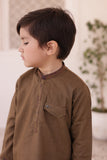 Buff Brown Kurta Trouser E 23