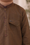 Buff Brown Kurta Trouser E 23