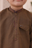 Buff Brown Kurta Trouser E 23