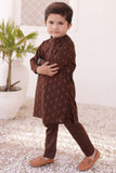 Brown brochia Kurta Trouser E 22