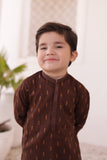 Brown brochia Kurta Trouser E 22