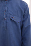 Cobalt Blue Kurta Trouser E 19