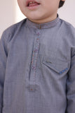 Deep Grey Kurta Trouser E 17