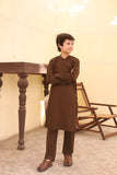 light brown kurta trouser KT 39
