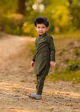 Olive Green Shirt Collar - KT 60