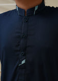 Deep Ocean Blue Kurta Trouser KT 71