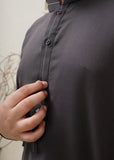 Arsenic Grey Kurta Trouser KT 72
