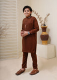 Burnt Umber Brown Kurta Trouser KT 74