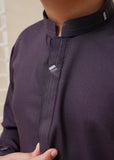 Luxury Purple Kurta Trouser KT 76