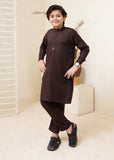 Bistre Brown Embroidered Kurta Trouser KT 77