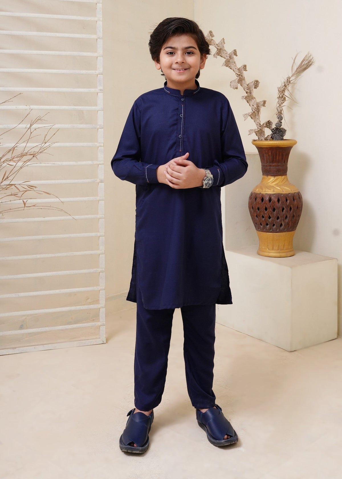 Space Blue Kurta Trouser KT 79 Main image