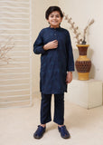 Blue Embroidered Kurta Trouser KT 80