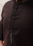 Espresso Brown Kurta Trouser KT 82