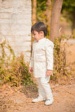 Pearl White Open shervani -S23