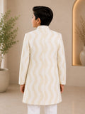 White Smoke Sherwani S37