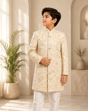Cream Goldenrod Sherwani S30