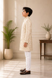 Cream Goldenrod Sherwani S30