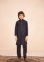 Deep Blue Waistcoat Suit EW 14