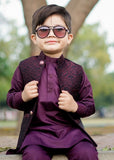 Maroon only Waistcoat - W 017