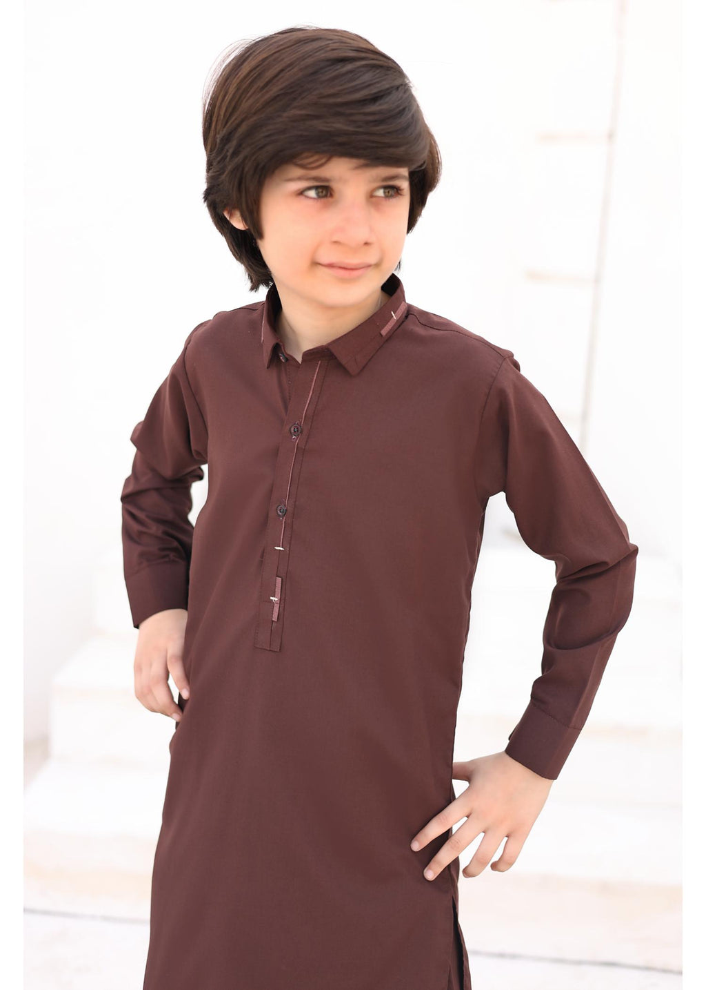 Pecan Brown Kurta Trouser KT - 01
