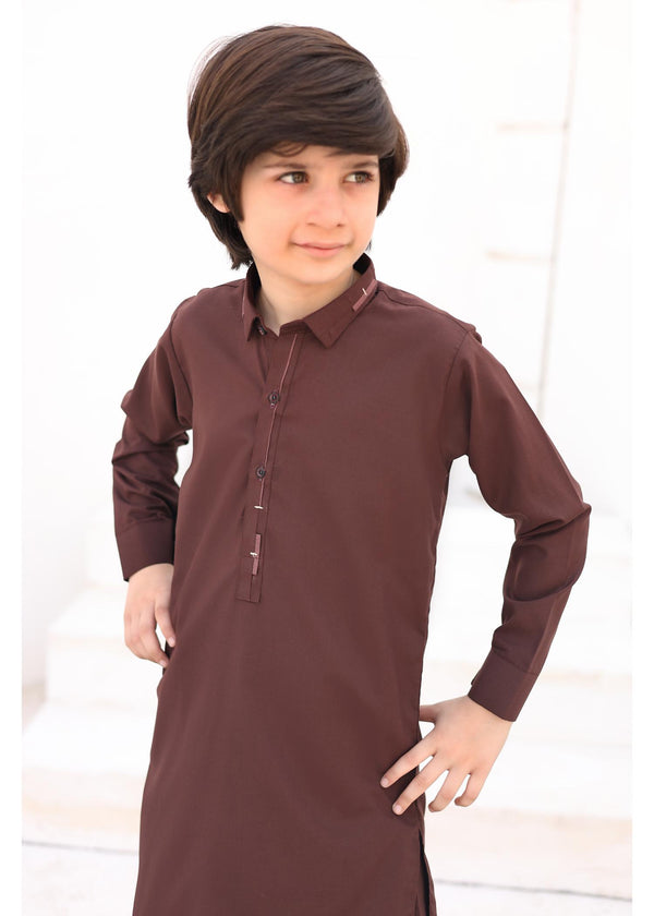 Pecan Brown Kurta Trouser KT - 01