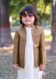 Brown Open Prince coat suit - p21
