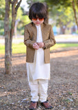 Brown Open Prince coat suit - p21