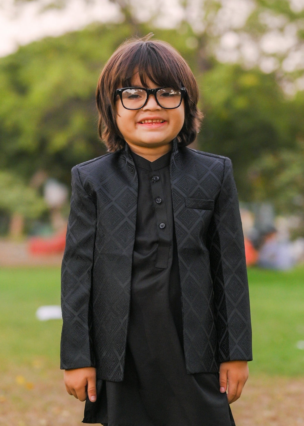 Black Open Prince coat - p19