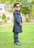 Denim Blue Waistcoat Suit - EW 26