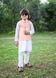 Peach Waistcoat Suit EW30