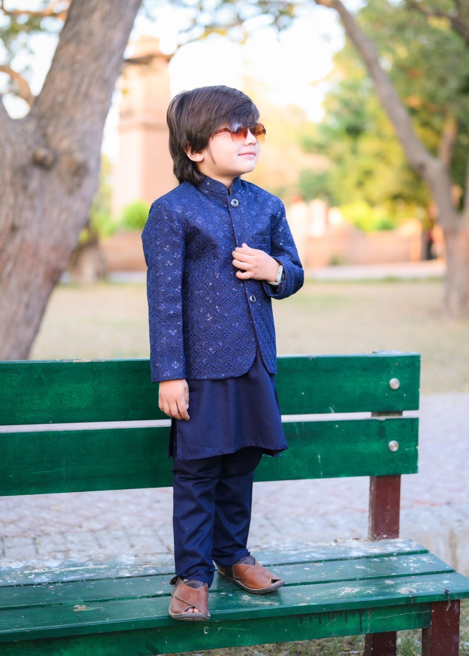 Blue Prince coat Suit - p23 Secondary image