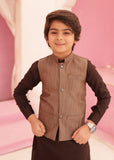 Classic Brown Waistcoat Suit EW08