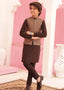 Classic Brown Waistcoat Suit EW08