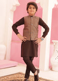 Classic Brown Waistcoat Suit EW08